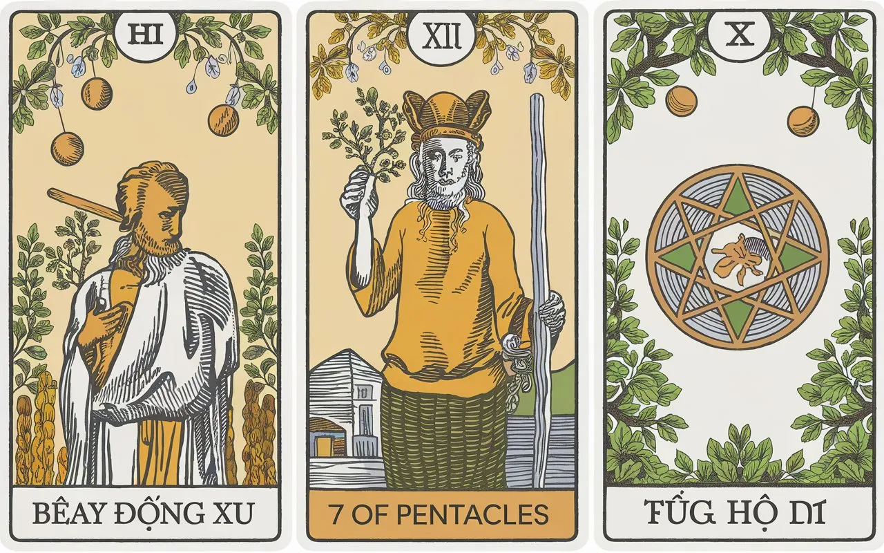 Ý Nghĩa Của 7 of Pentacles Trong Tình Yêu